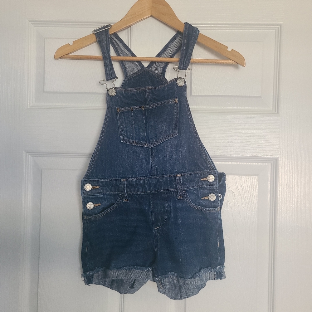 Girls denim overalls